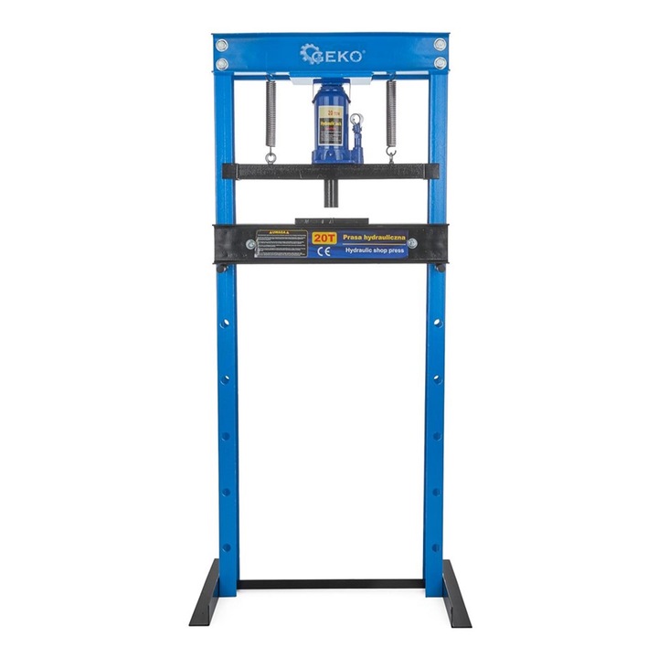 Presa stand, GEKO, cu butelie si cric, 20 de tone