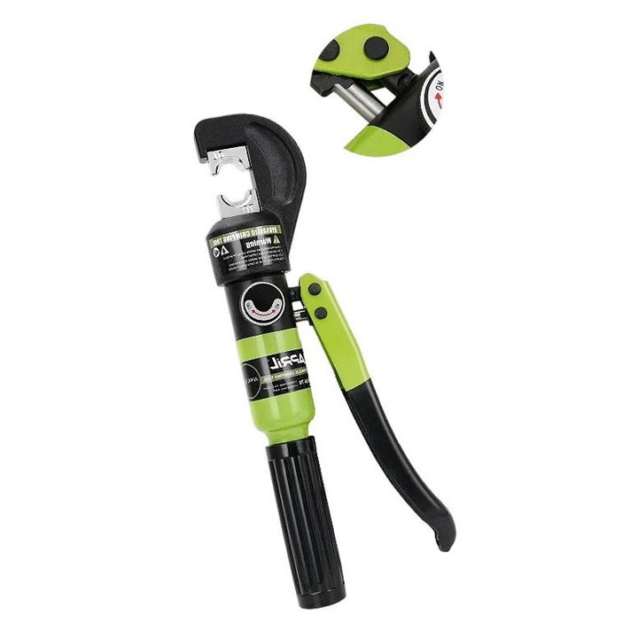 Cleste hidraulic pentru sertizat, April, YQK-70, 4-70mm, 45kN, hexagonal, verde/negru, 3kg