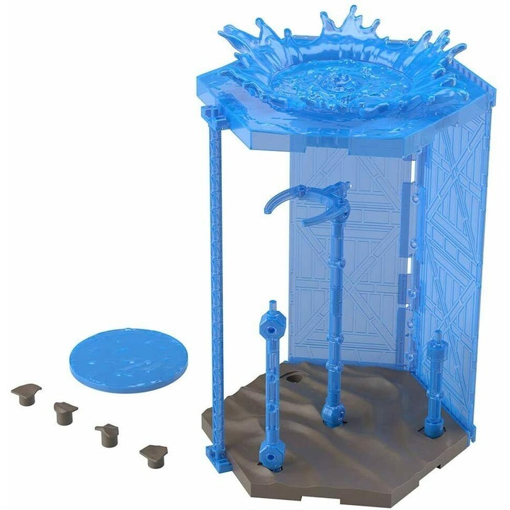 Baza de Scena Figurina Bandai, Customize Scene Base 05, Versiune Water Field