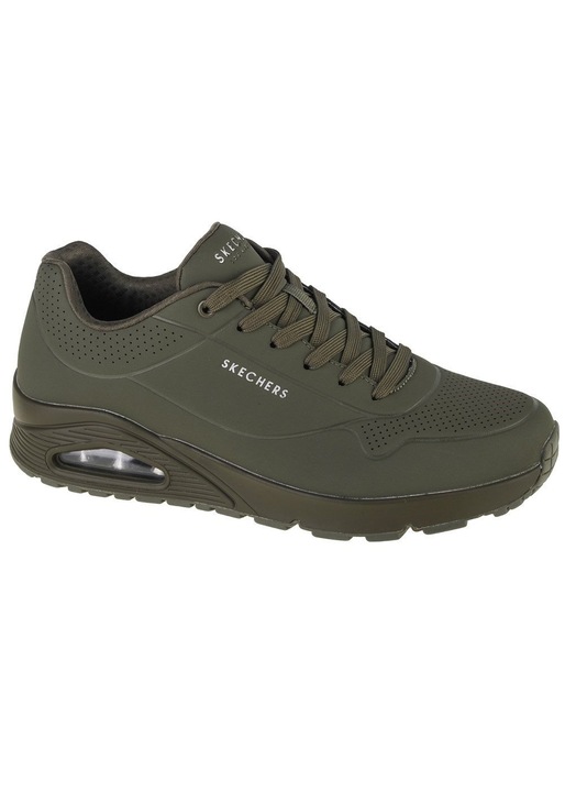 Pantofi barbati Skechers, 4039918, Sintetic, 48.5 EU, Verde