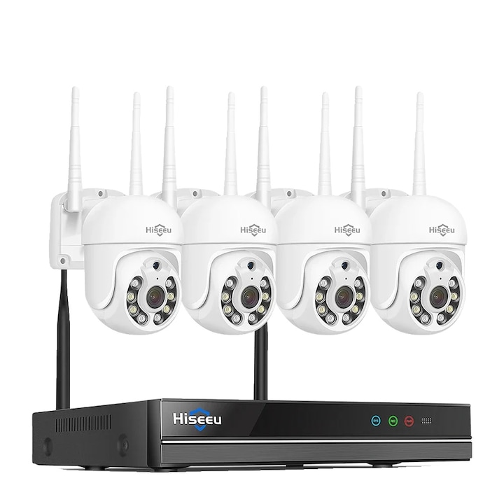 Sistem supraveghere video, Zosi, 8 canale DVR, 8 camere, viziune nocturna, IP66, 2MP, set