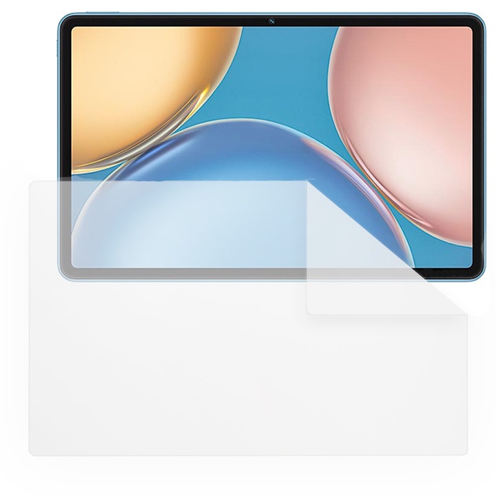 Folie Silicon High Definition pentru Honor Tablet V7, COMANDO TAB PROTECT, Anti-Soc, Rezistenta la zgarieturi, Ultra-subtire, Strat Oleofobic, Sensibilitate ridicata, Aplicare usoara, Transparent