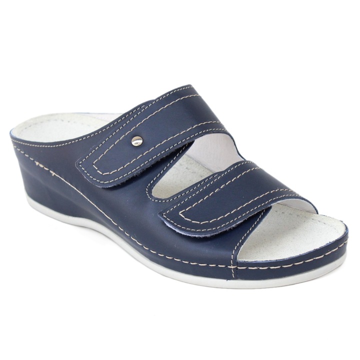 Sprinter Classic komfort női papucs 5164 sötétkék 07138 Méret 36