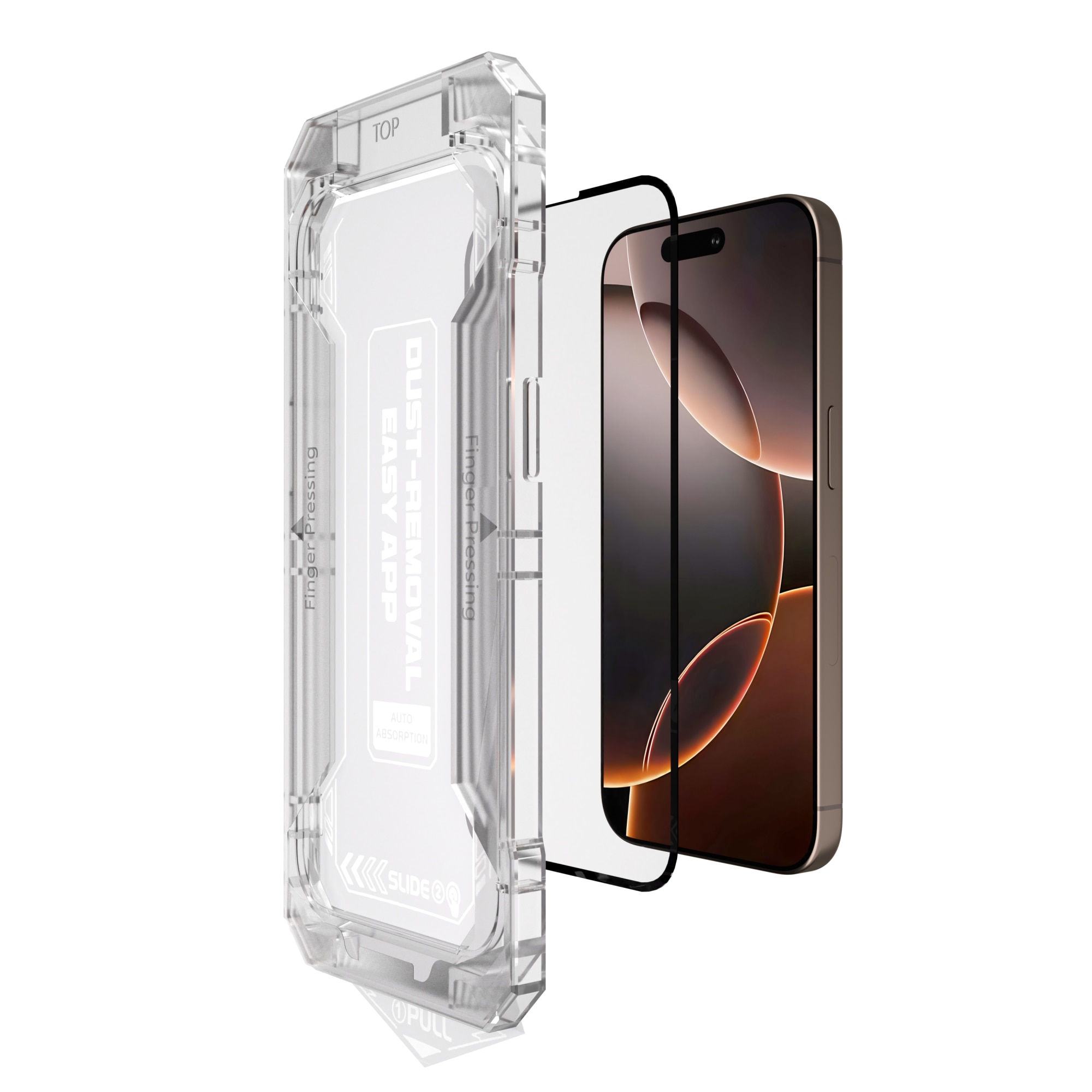 Folie de protectie din sticla All-rounder NOA pentru iPhone 16 Pro