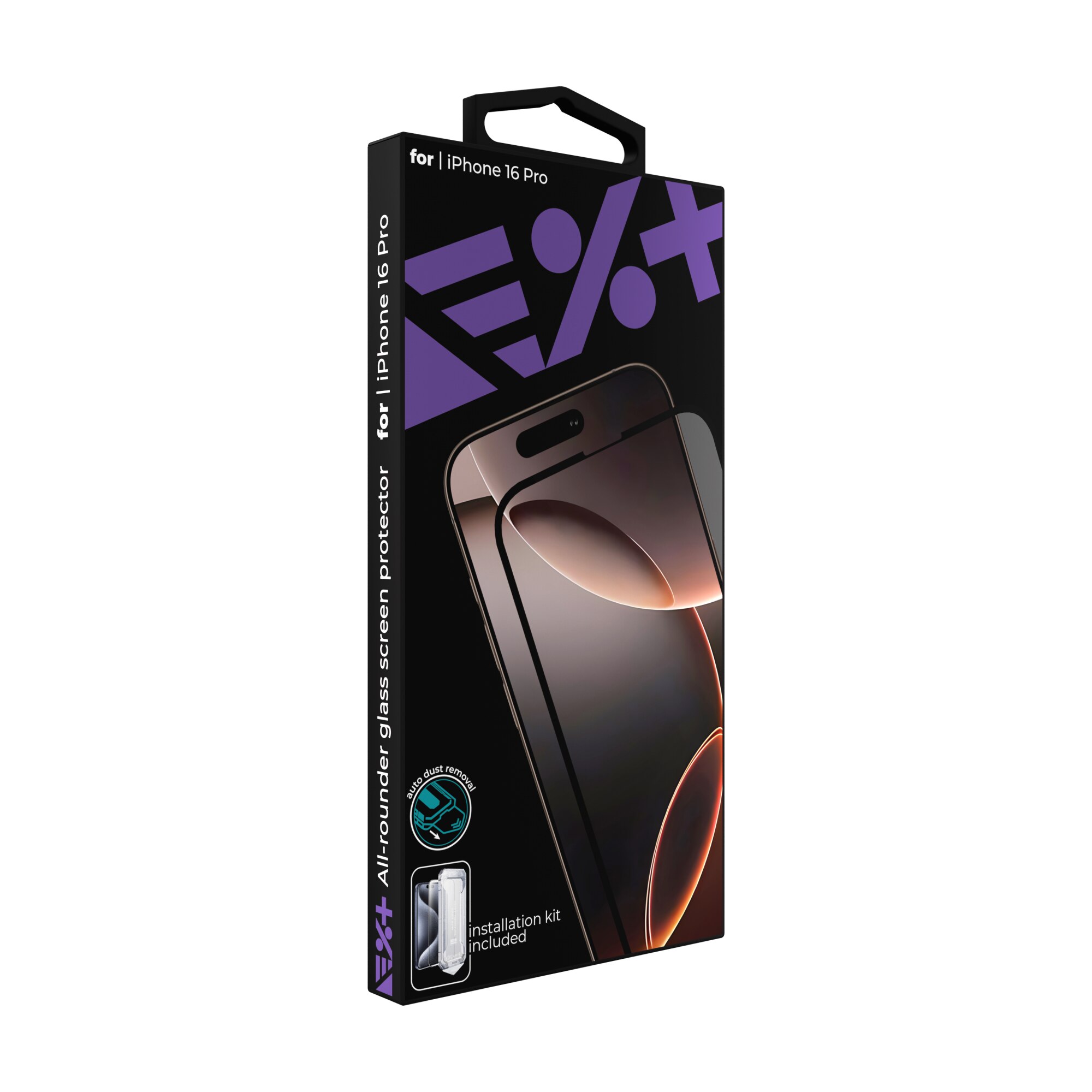 Folie de protectie din sticla All-rounder NOA pentru iPhone 16 Pro