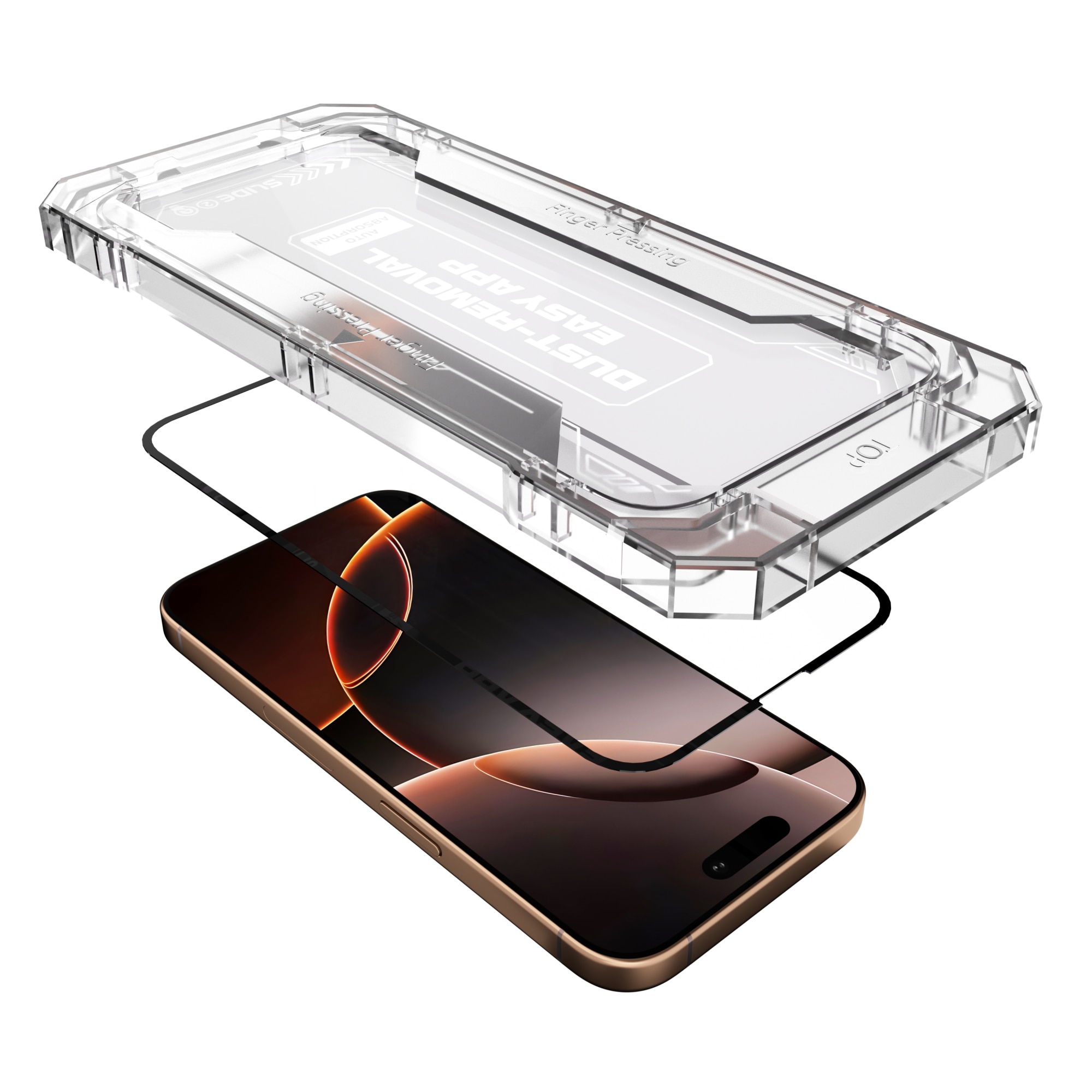 Folie de protectie din sticla All-rounder NOA pentru iPhone 16 Pro