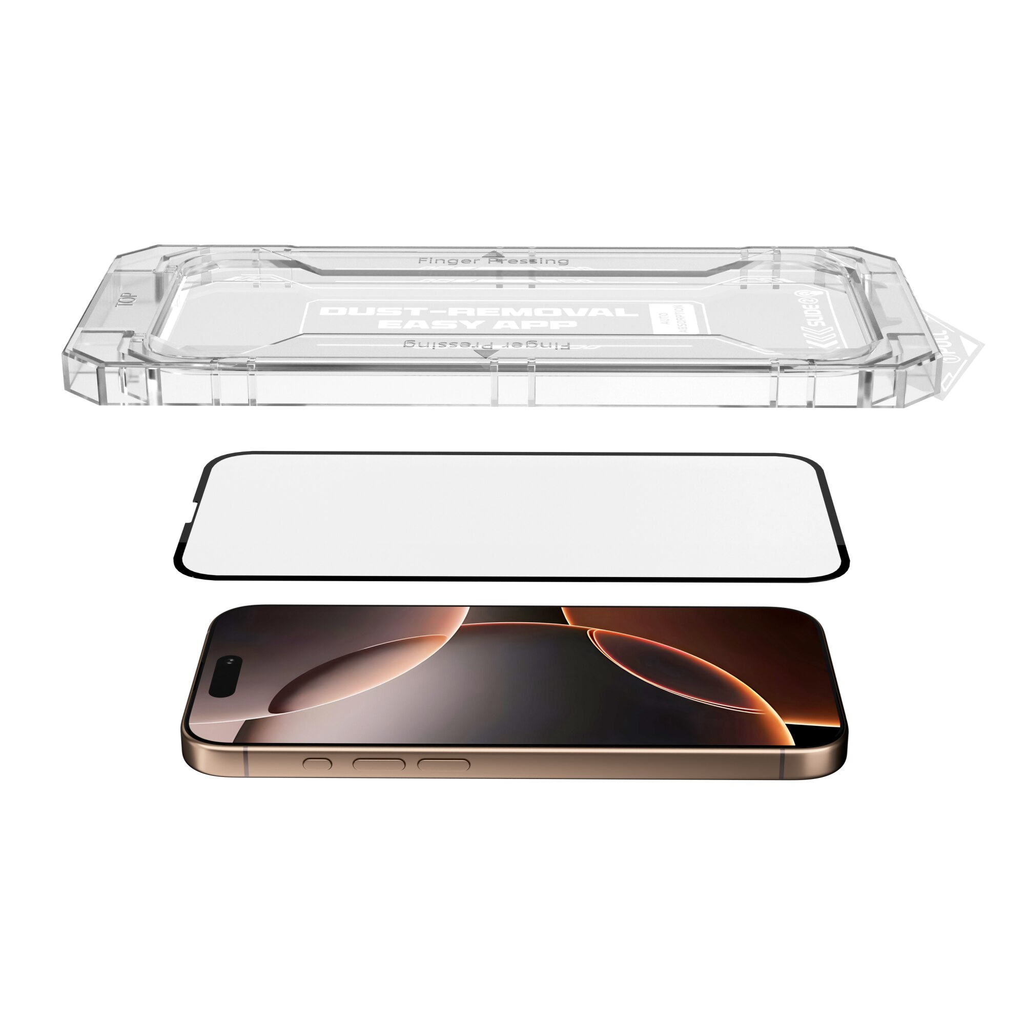 Folie de protectie din sticla All-rounder NOA pentru iPhone 16 Pro