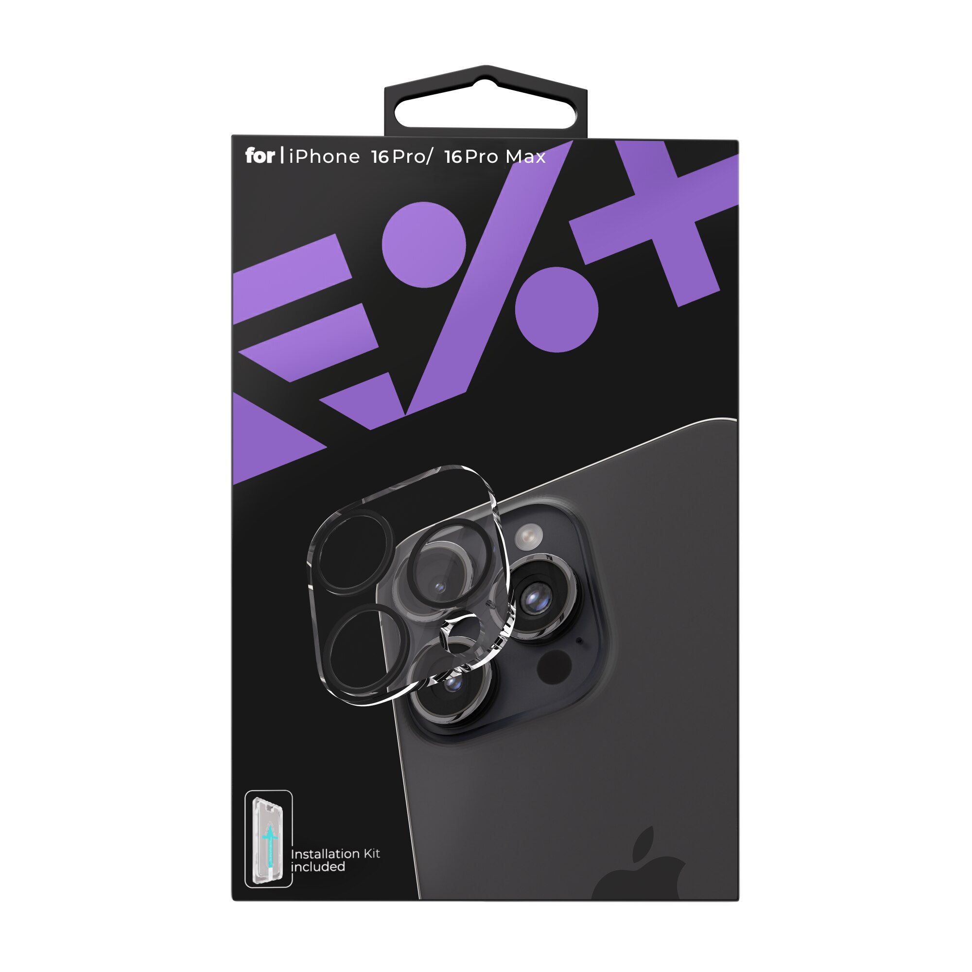 Folie de protectie pentru camera foto NEXT ONE pentru iPhone 16 Pro / 16 Pro Max