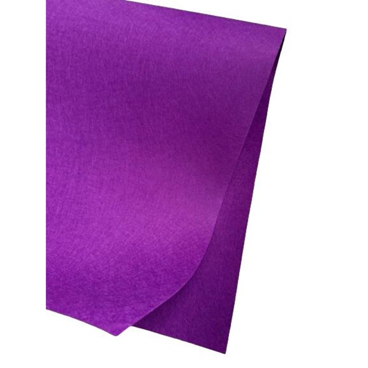Fetru rigid 1mm 50X100cm, mov