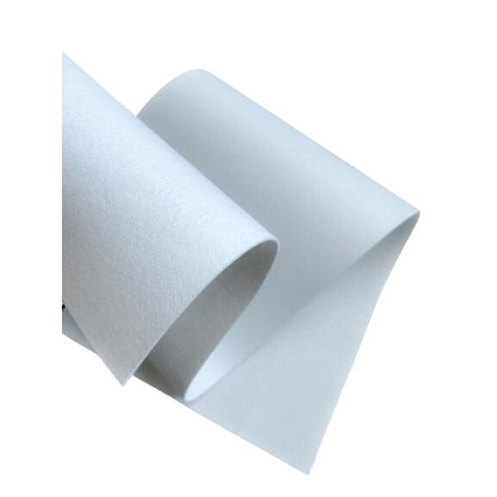 Fetru rigid 2mm 30X100cm, alb