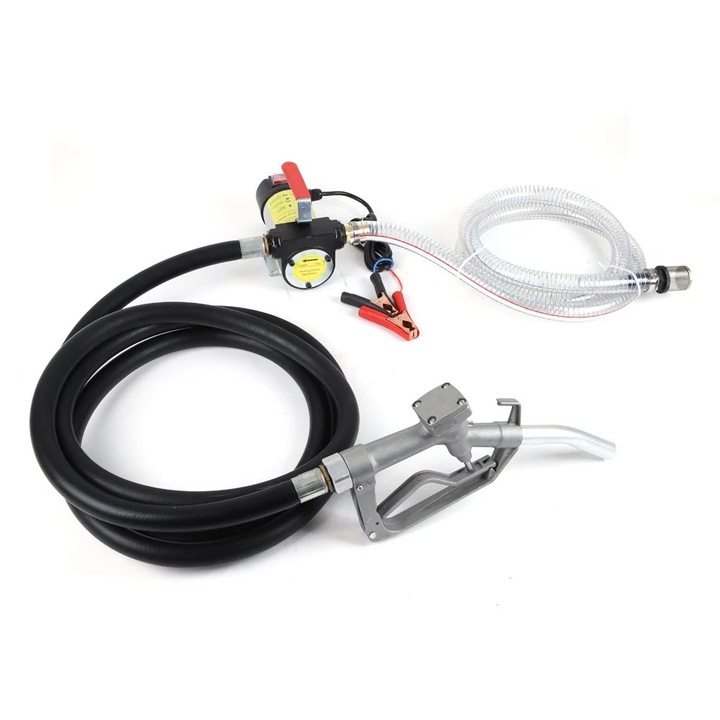 OEM Dízel szivattyú 12 V, teljesítmény 200 W, áramlási sebesség 45 l/perc, fekete
