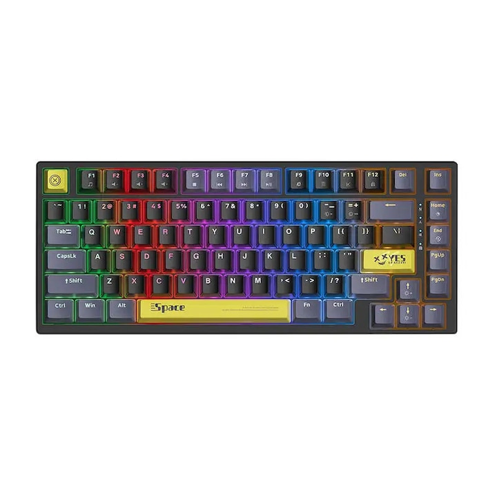 Mini Tastatura CK-03, Universala 2 in 1, Suport Integrat, Smartphone, Tableta, PC, BT 3.0, Android, Ios, Windows, Macbook, Negru
