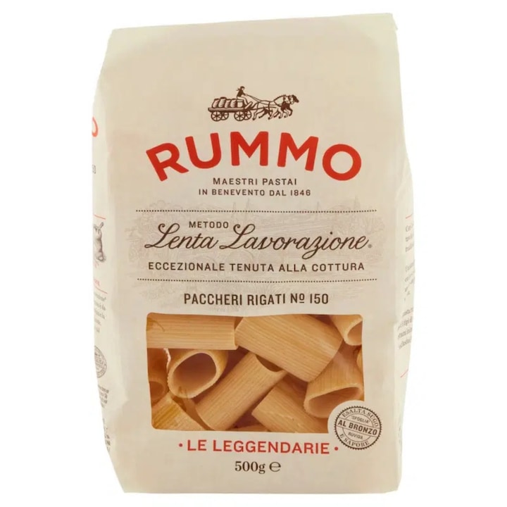 Паста, Rummo, Paccheri Rigati No 150, 500гр