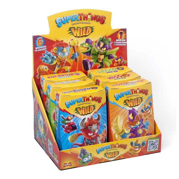 Superthings Pack figurák Wild Kids
