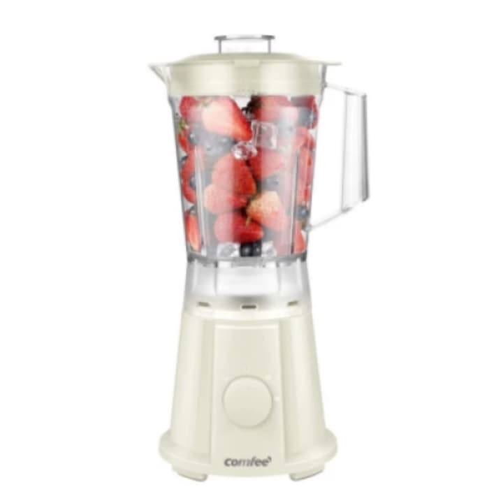 Mini blender portabil, electric, capacitate 530ml, USB-C, alb