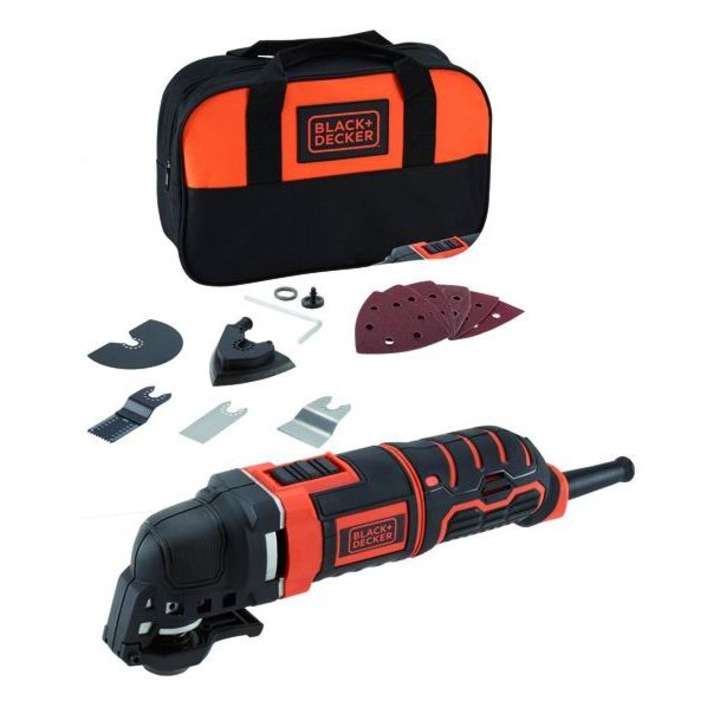 Fierăstrău electric, BLACK DECKER, model MT300SA2-QS, 300W, pendular, rețea, lemn/rigips