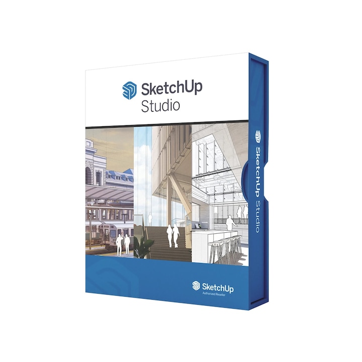 SketchUp Studio, kiváló minőségű 3D tervezés, 1 év érvényességi idő
