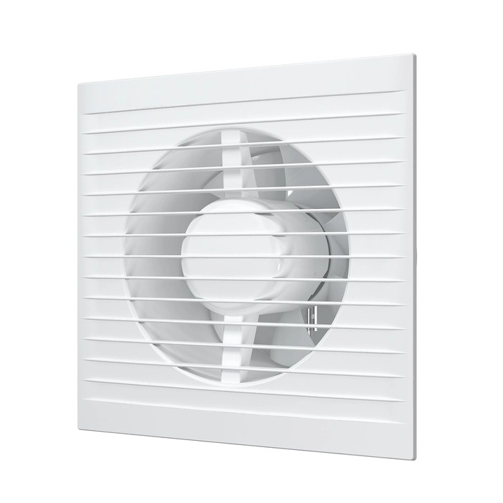 Ventilator de uz casnic Era Auramax A 5C, Cu supapa de retinere, 125 mm, 16 W, 140 metri cubi/ora, 36 dB