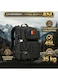 Rucsac militar, Charmorah, 45L, 50x30x30CM, Oxford 900D, Rucsac drumetie, Rucsac munte, Rucsac tactic, Ghiozdan militar, Negru