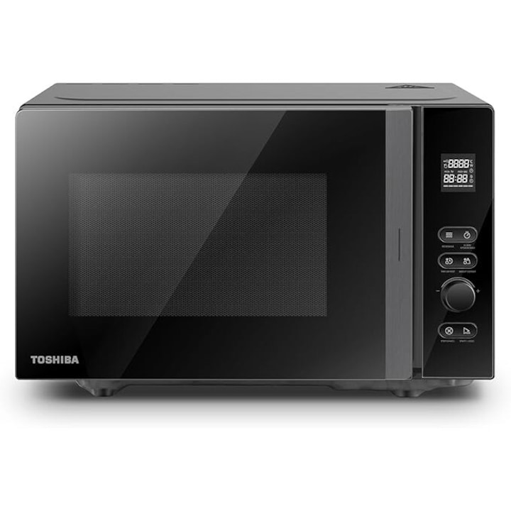 Cuptor cu Microunde Toshiba MV-AM20T(BK), 20L, 800W, 5 Nivele de Putere, 12 Programe Automate