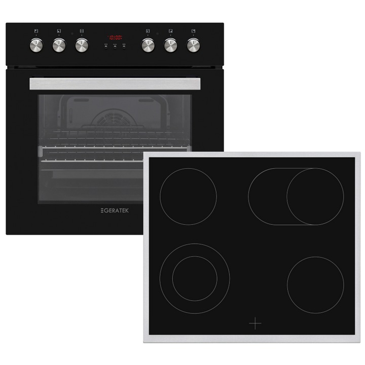 Set cuptor si plita Geratek Messina EH7203B