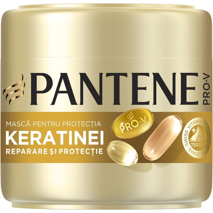 Masca de par Pantene Pro-V Repair & Protect Keratin Protect pentru par fragil si uscat, 500 ml