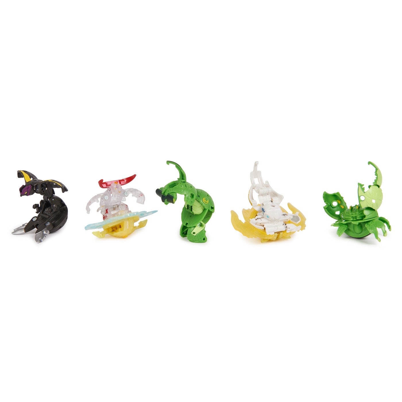 Set Bakugan Battle Pack - Bruiser, Octogan, Ventri, Hammerhead si