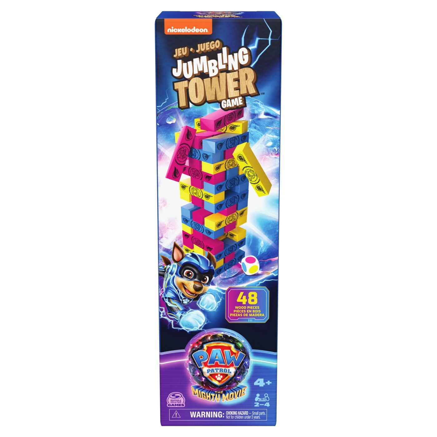 Joc Paw Patrol - Jumbling Tower, 48 piese