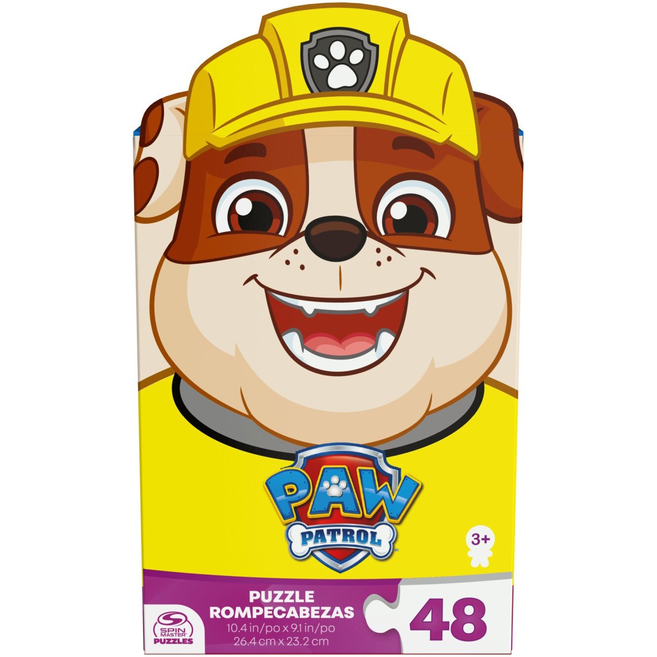 Puzzle Paw Patrol - Rubble, 48 piese