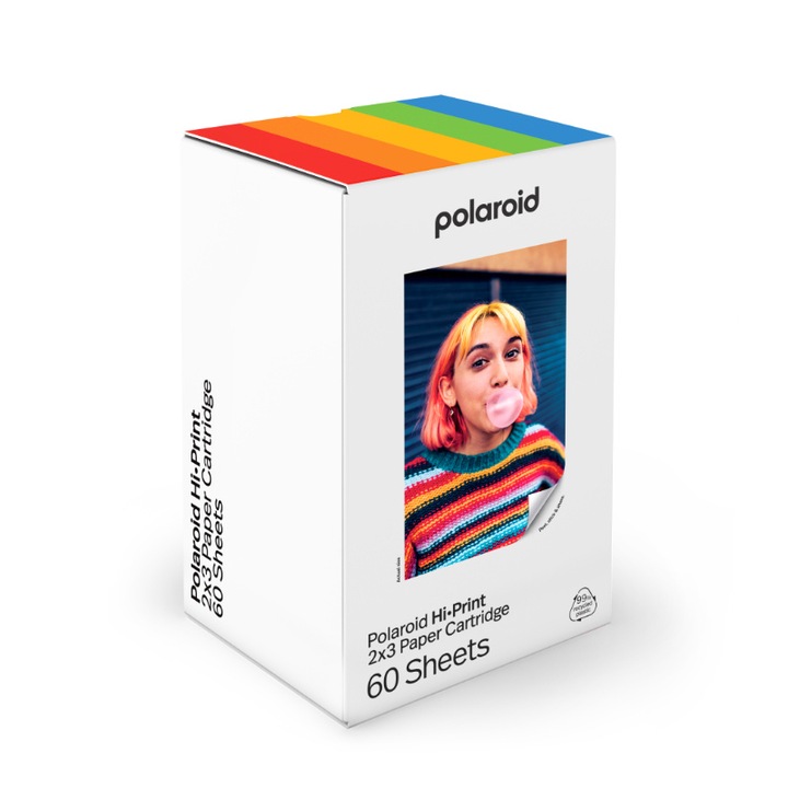 Фотохартия Polaroid, Hi Print 2x3, 60 броя снимки