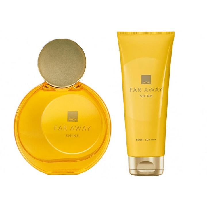 Avon Far Away Shine Set, Eau de Parfüm 50ml, Lotion 125ml