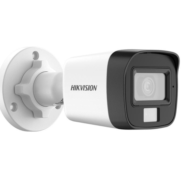 Camera de supraveghere Hikvision Mini Bullet DS-2CE16K0T-LPFS(2.8mm) 5MP Smart Hybrid Light Audio Senzor: 3K CMOS Rezolutie 5MP