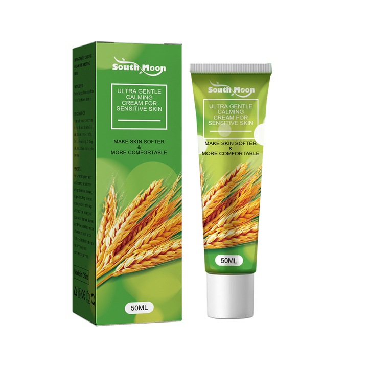 Crema dermatologica South Moon pentru psoriazis si mancarimi - Tratament eficient pentru dermatite, roseata si mancarimi la maini si picioare