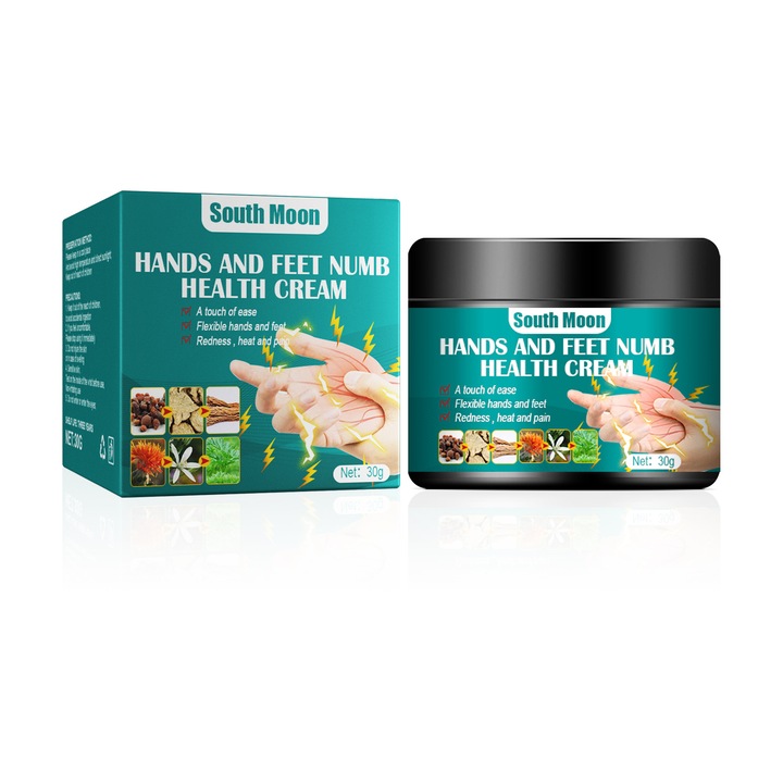 Crema pentru amorteala maini si picioare, South moon, 30g