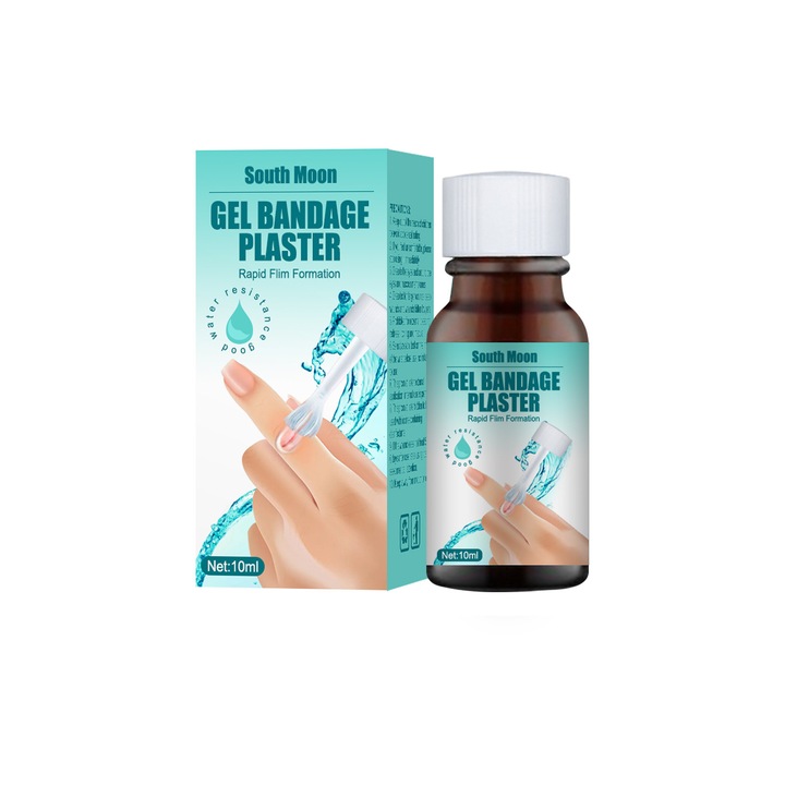 Lichid gel pentru pansament de rana, Gel medical pentru ingrijirea ranilor ，Produs pentru vindecarea ranilor, Gel pentru repararea, 10 ml