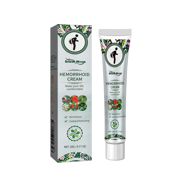 Aranyér krém, végbélviszketés kezelése, South Moon