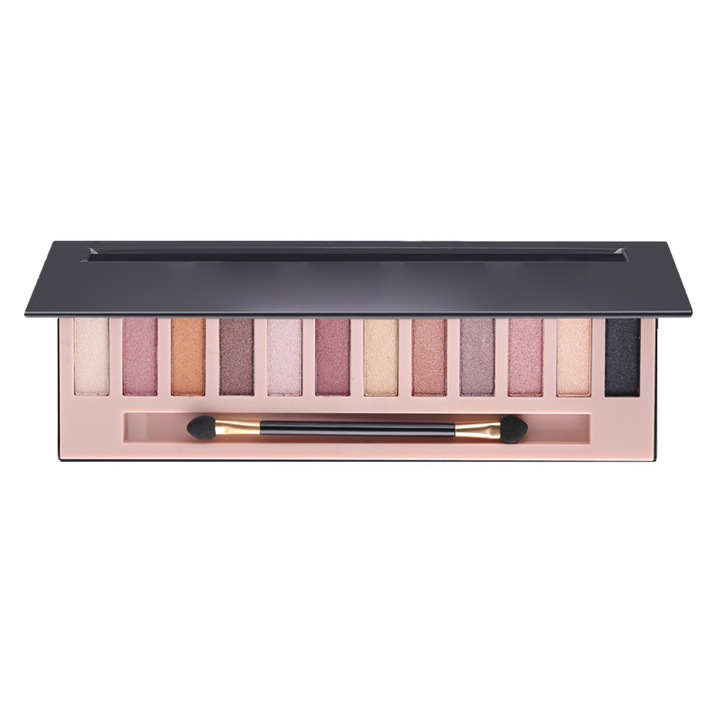 QttvbTna szemhéjpúder paletta, matt és fényes színek, hosszantartó, többszínű