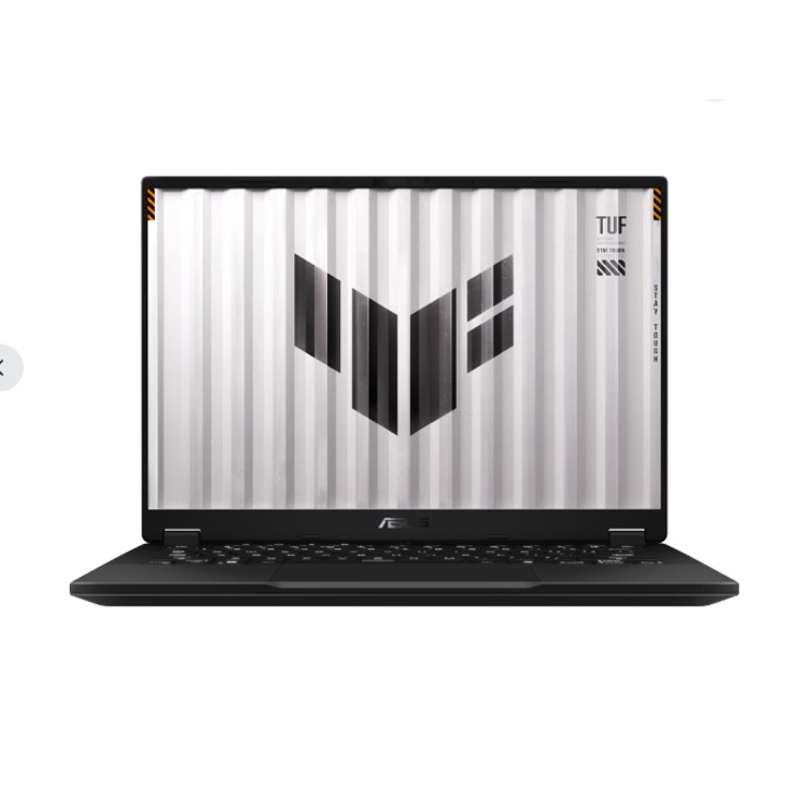 Laptop Gaming ASUS TUF A14 FA401WV processzor AMD Ryzen™ AI 9 HX 370 24M gyorsítótár, akár 5,1 GHz 14" 2,5K 165Hz, 32GB, 1TB SSD, GeForce RTX 4060 @8GB, fekete/Grey