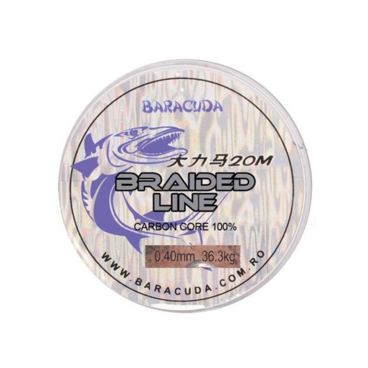 Fir textil Inaintas pentru confectionare monturi Baracuda 20m 0.40mm