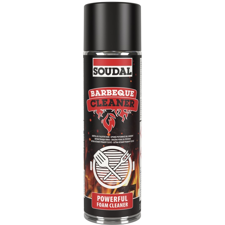 Detergent spuma pentru gratar Barbeque Cleaner, 500 ml