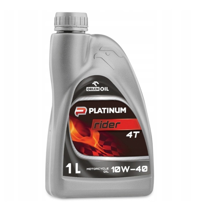 Ulei motor, semisintetic, Motorcycle Orlen Platinum Rider 10W40 4T 1L, API SN, JASO MA-2