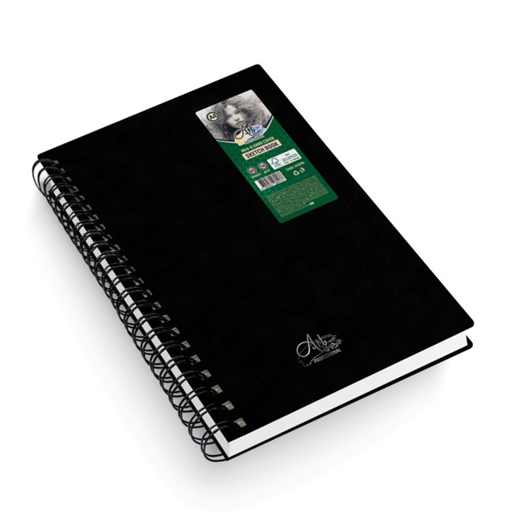 Bloc de desen si schite Artline, cu arc, A4, 110 gsm, 60 file