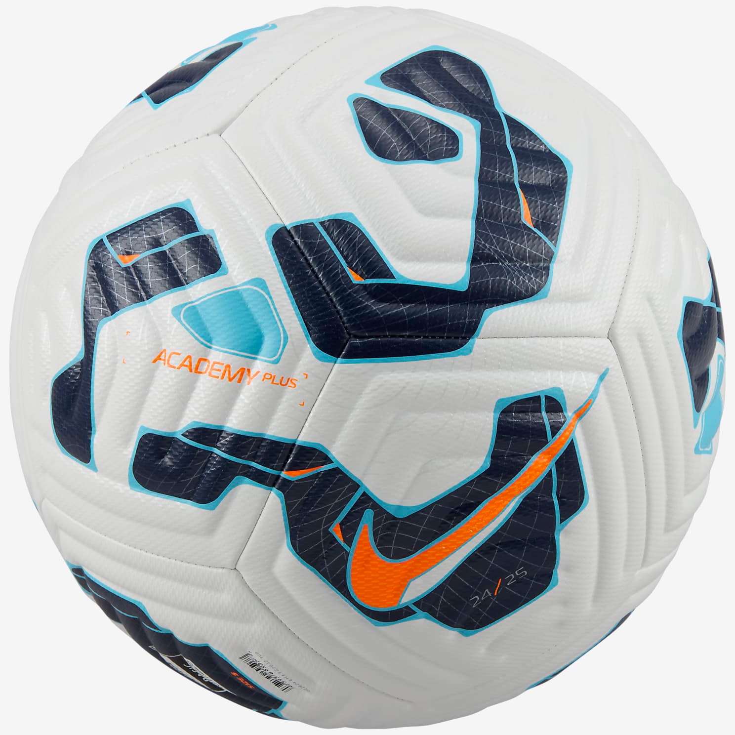 Minge fotbal Nike Academy Plus, marime 5, alb/albastru