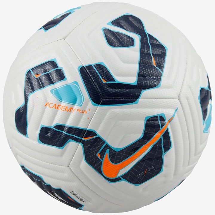 Футболна топка Nike Academy Plus, Размер 5, Бял/Син
