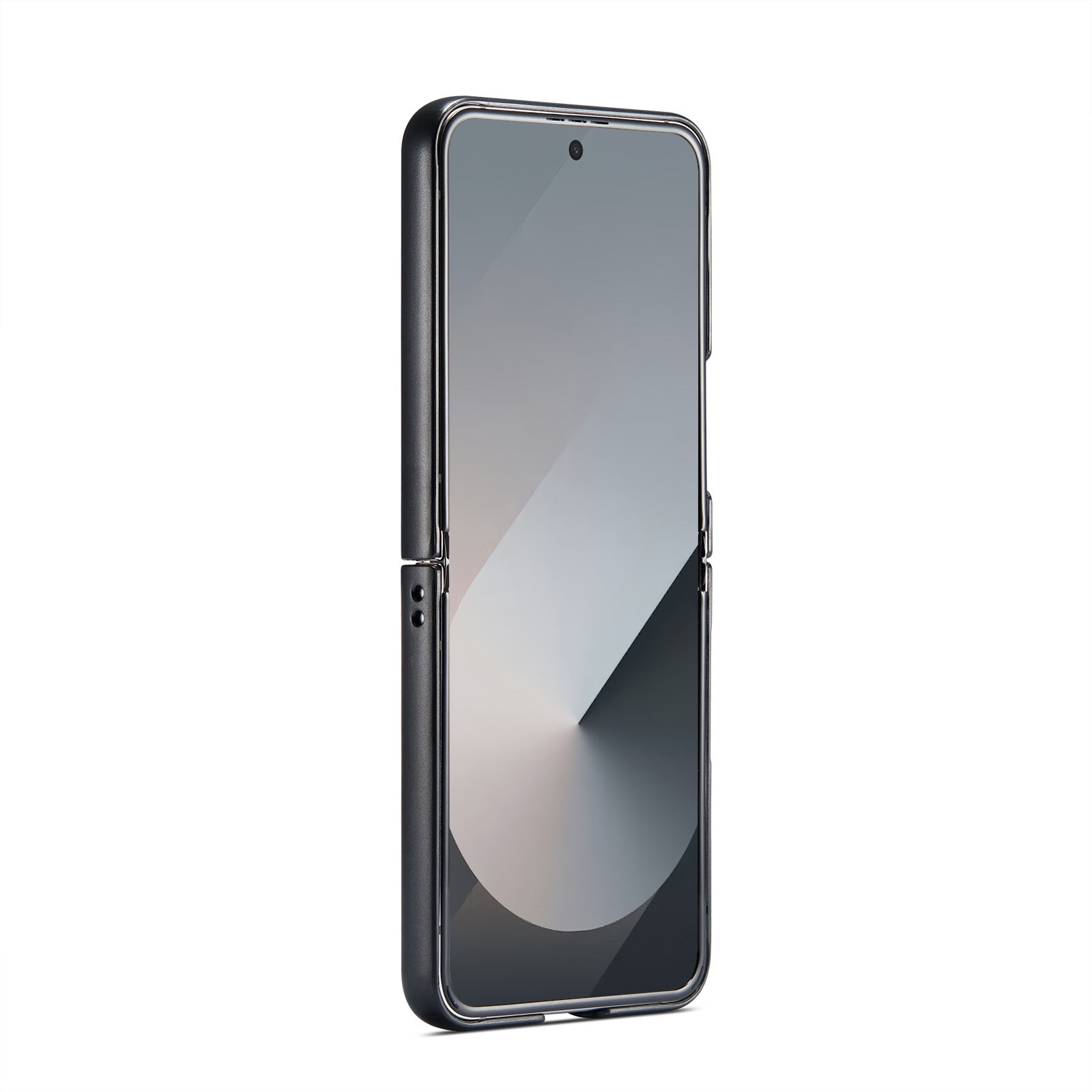 Husa pentru Samsung Galaxy Z Flip6, piele fina, tip carcasa, CaseMe, culoare Roz