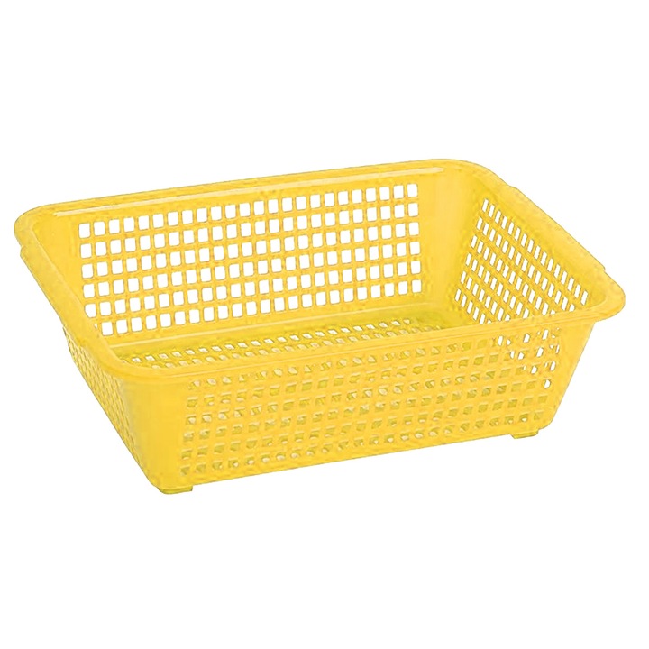 Többszínű műanyag tároló rendszerező készlet 30x22x9cm