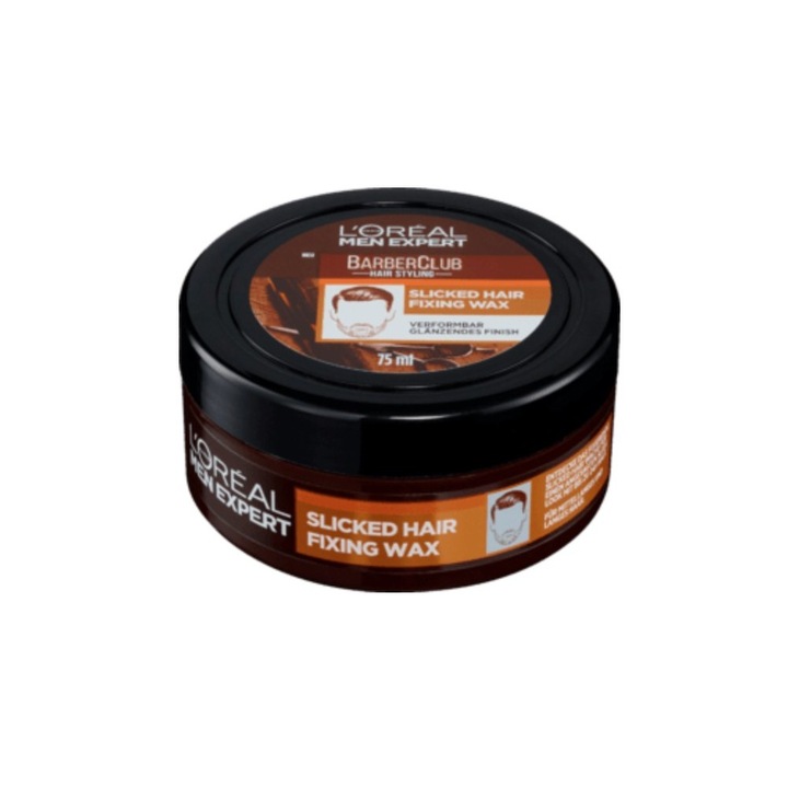 Hajrögzítő viasz, L'Oreal Men Expert Barber Club, 75 ml / 2,5 fl uncia
