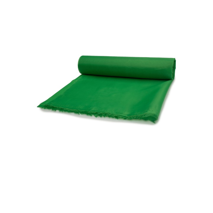 Полиестерна подплата, 100% полиестер, зелен цвят, 50 см x 150 см