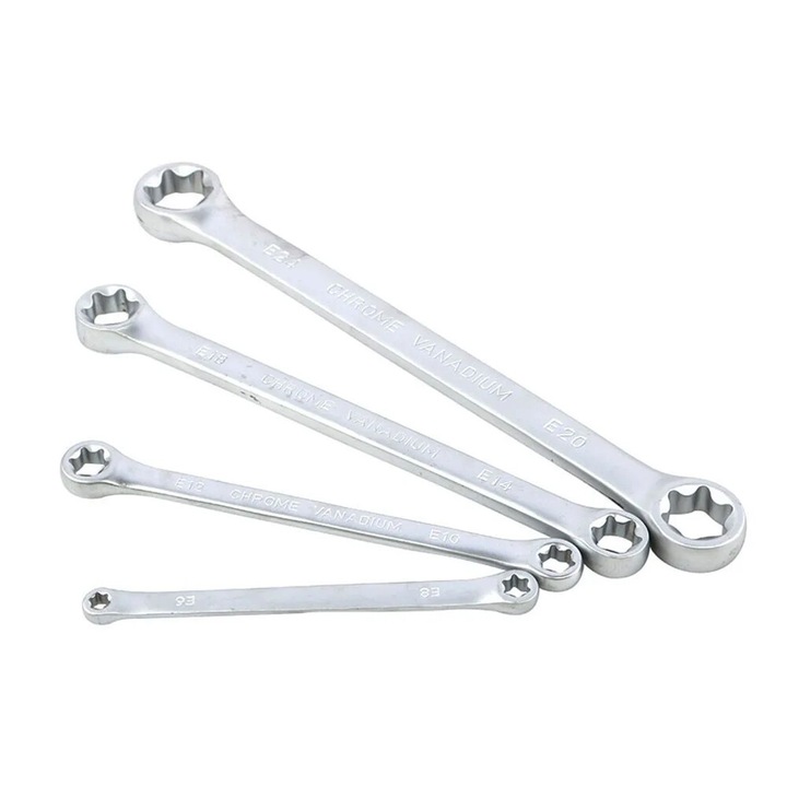 Set chei inelare torx E6-E24, 4 piese, E-Type