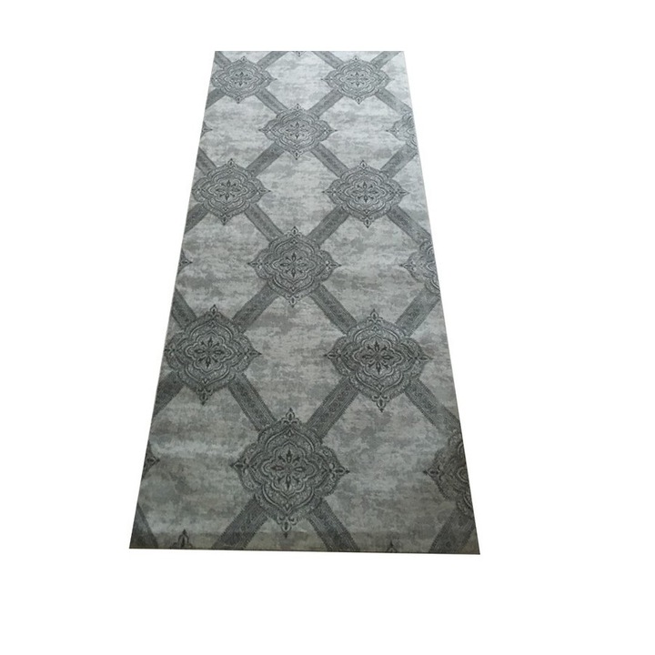 Противоплъзгащ килим Royal Grey, Полиестер, 60 х 120 см